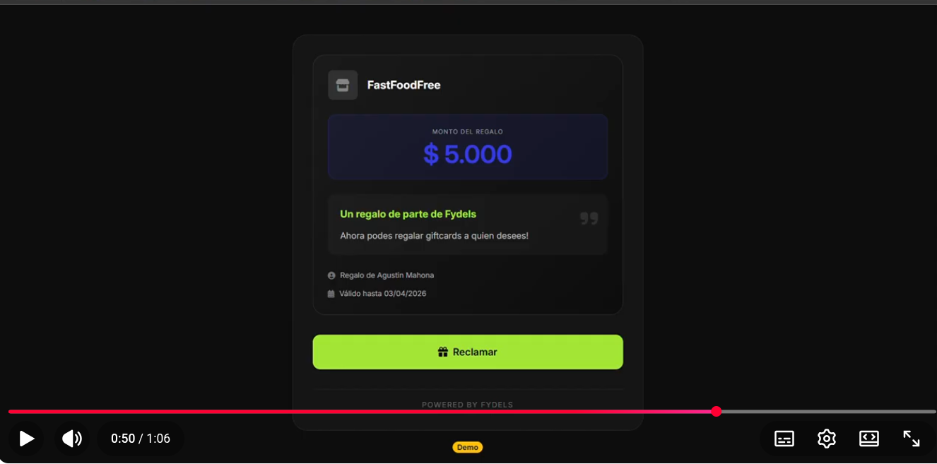 Lee más sobre el artículo Nueva Función: Giftcards