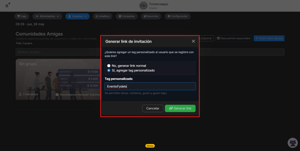 InvitacionTags