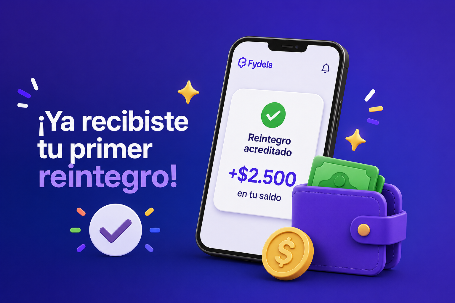 Lee más sobre el artículo Ya recibiste tu primer reintegro!!