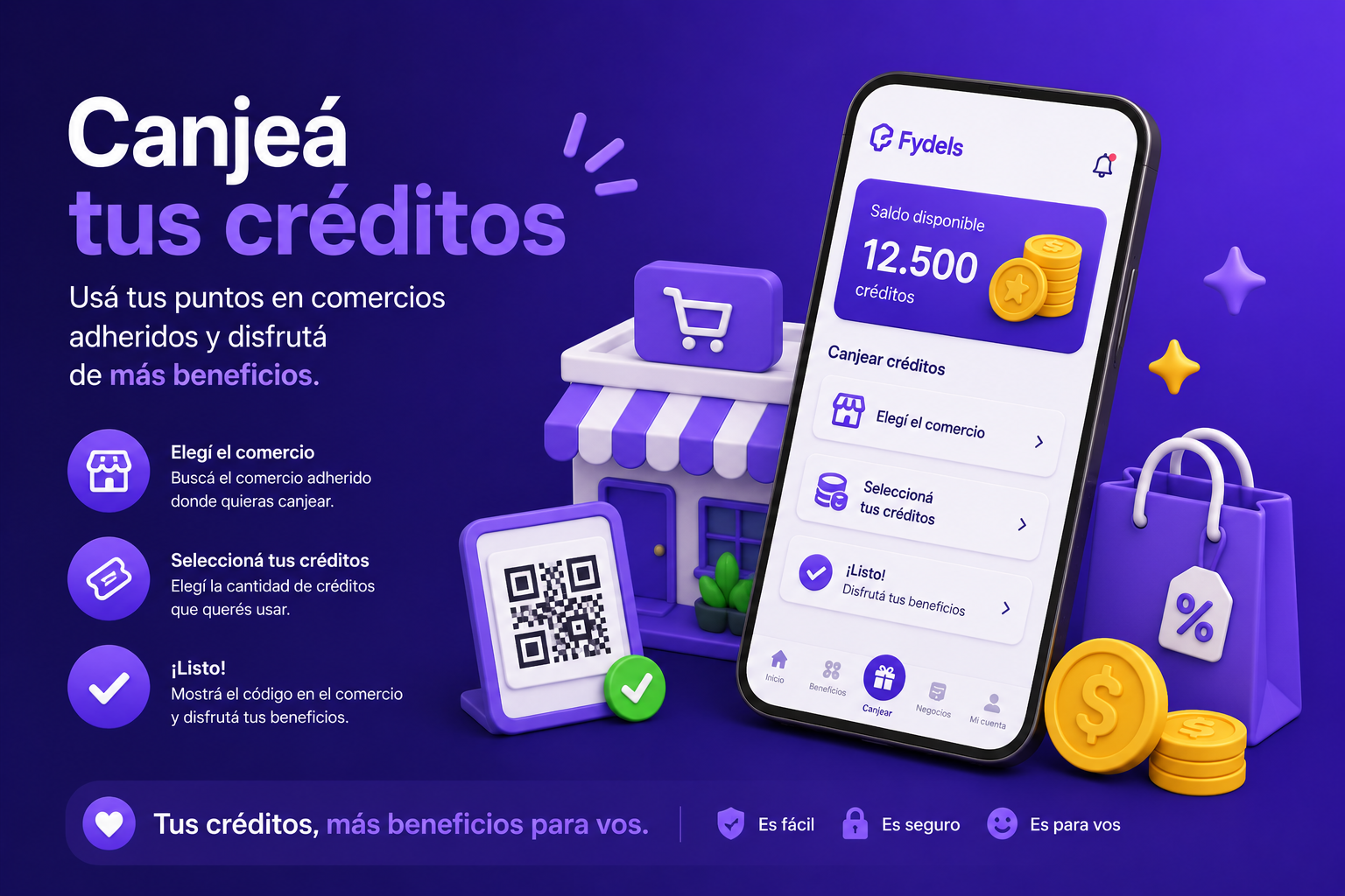 Lee más sobre el artículo Canjear beneficios